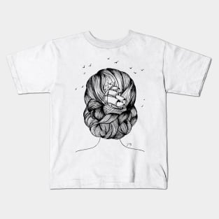 Head In The Sea Kids T-Shirt